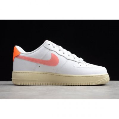 Nike Bayan Air Force 1 '07 Beyaz / Pembe Kaykay Ayakkabı Türkiye - SGMRYKLB